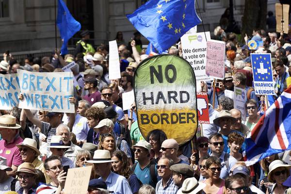 Up to 100,000 join London march to demand Brexit deal referendum