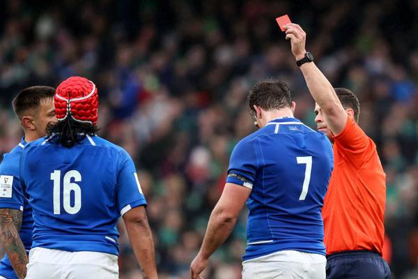 Ireland v Italy: Five things we learned as rugby’s laws come under spotlight