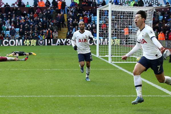 Son pounces in the last minute to give Spurs a dramatic win