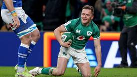 Ireland happy but a little frustrated after facile win over 13-man Italy