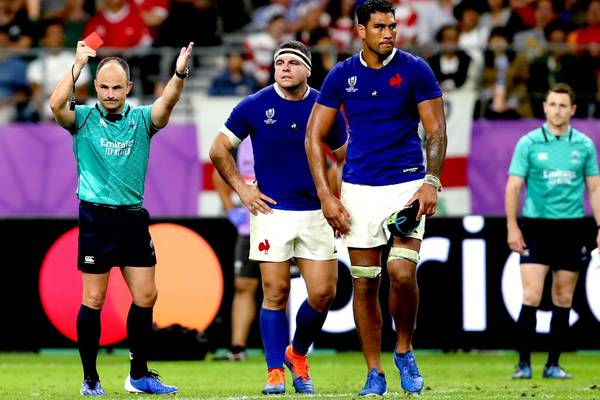 Referee Peyper snubbed for World Cup semis over Wales photo row