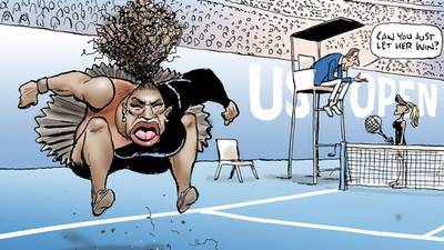 Serena Williams cartoon: outrage-mongering or old-fashioned racism?