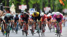 Bennett unlucky to be denied third stage win in Giro d’Italia