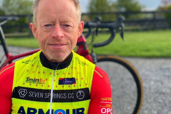 Ciarán Cannon’s 600km cycle in one day: ‘I spent lockdown doing endless loops of my locality’