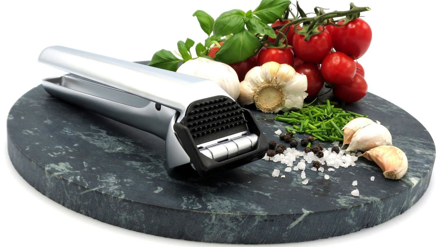 Is the garlic press a devilish invention?, Food