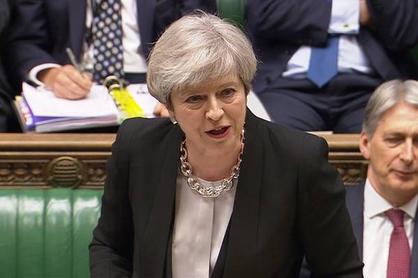 British parliament backs Theresa May’s plan for snap election