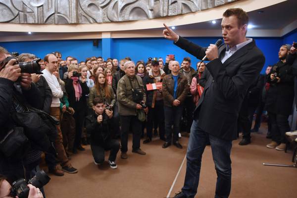 Russia announces investigation into alleged attack on Navalny