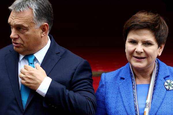 EU rebels Hungary and Poland reaffirm anti-immigrant alliance