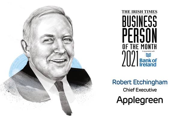 The Irish Times Business Person of the Month: Robert Etchingham