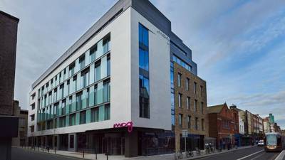 Moxy hotel in Dublin sold for €35m in first major sale in sector since pandemic