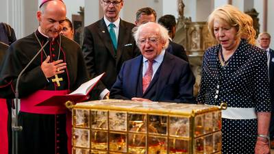 President welcomes new era of German-Irish relations
