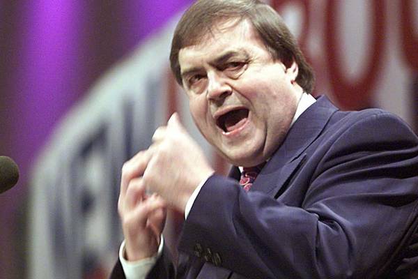 John Prescott, former deputy British PM, suffers stroke