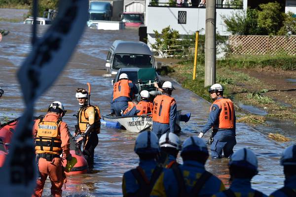 Death toll from Typhoon Hagibis rises to 33 in Japan