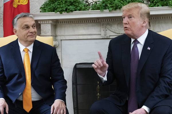 The Irish Times view on Viktor Orbán’s trip to Washington: autocrats’ alliance