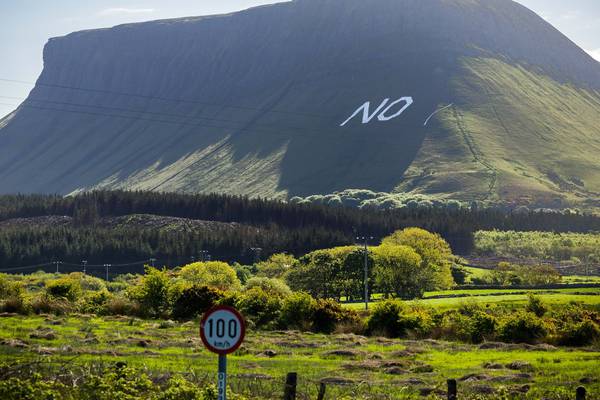 Agency calls for removal of No slogan from Ben Bulben
