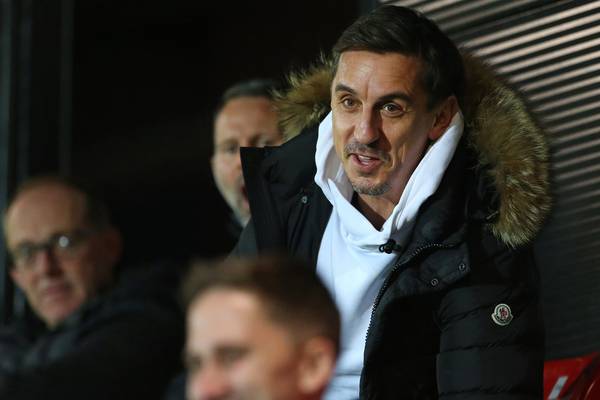 Gary Neville has perfected the chipper Manc with Liverpool chip on his shoulder