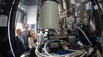 Zooming in on the atom, 1,600 times a second: UL unveils €9m microscope