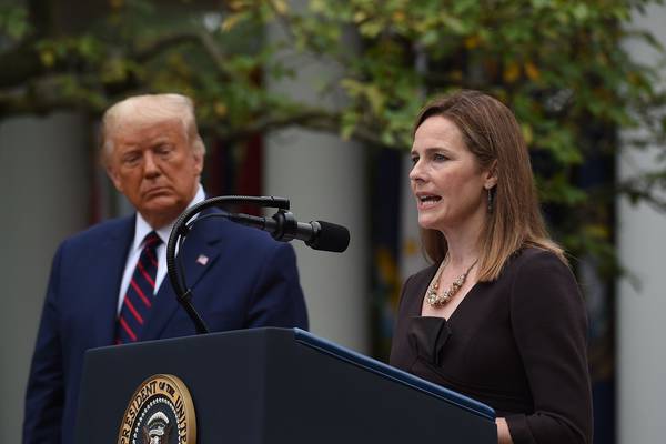 Trump selects Amy Coney Barrett for supreme court