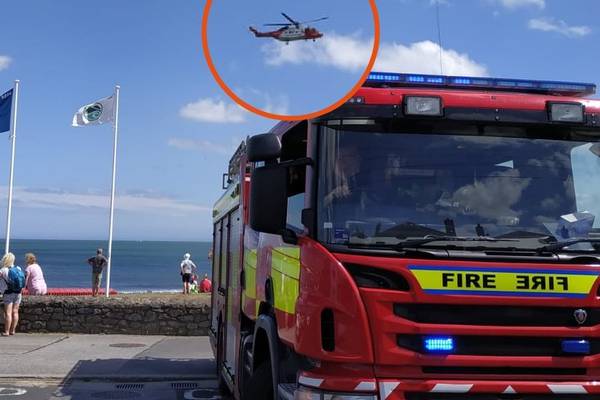 Girl (5) rescued off Dublin beach after being swept out to sea on inflatable