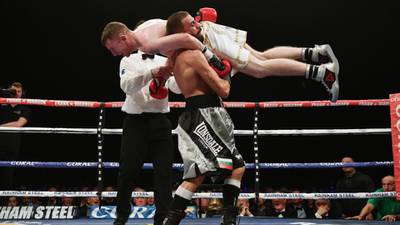 Paddy Barnes wins on professional debut in absurd fashion