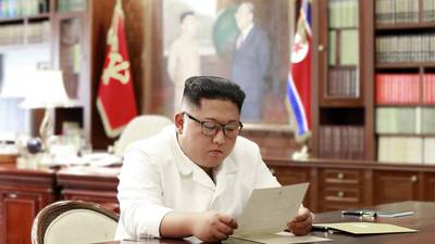 Kim Jong-un says letter from Trump is ‘excellent’