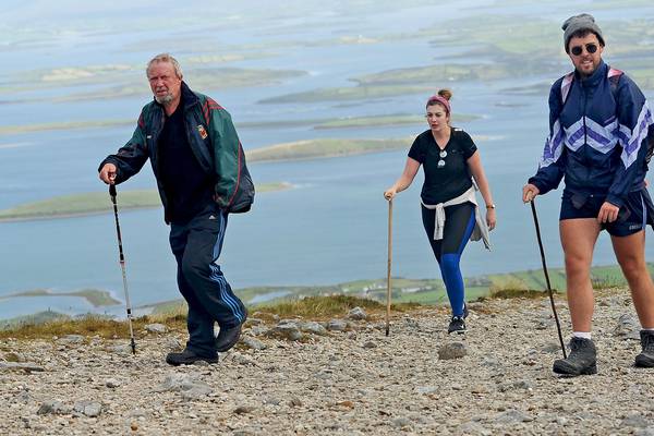 Reek Sunday: climbers on Croagh Patrick down 90% as pilgrimage cancelled
