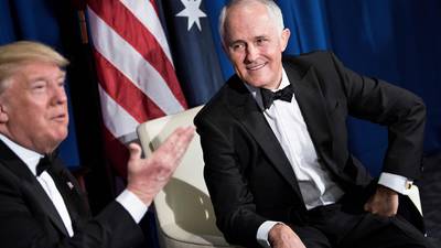 Australian prime minister recorded mimicking Donald Trump