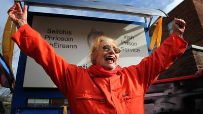 Activist Margaretta D’Arcy may be released from prison  this week
