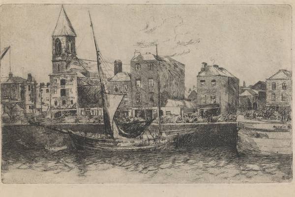 Come up and see these fine, 100-year-old Irish etchings