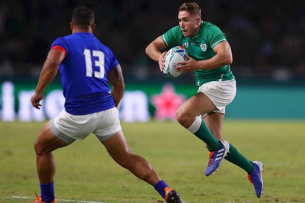 Rugby World Cup: Larmour runs free as Ireland find their the groove against Samoa