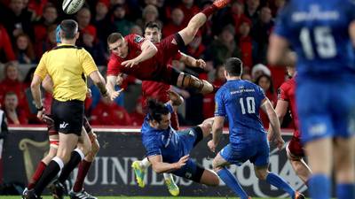 Leinster’s James Lowe banned for two games over red card
