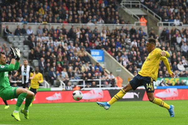 Aubameyang nets as Arsenal ruin Bruce’s Newcastle debut