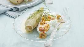 Mozzerella with fennel, olives and raisins: The perfect summer starter 