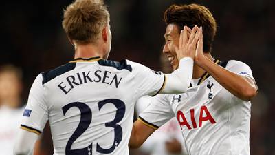Son gets Tottenham’s European ball rolling in Moscow