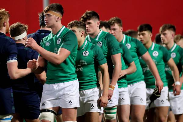 Ireland Under-20s expecting ‘seismic physical battle’ against Wales