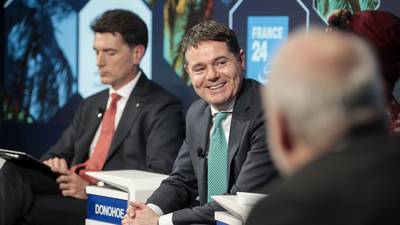 Davos: Donohoe rejects race-to-bottom tax claims