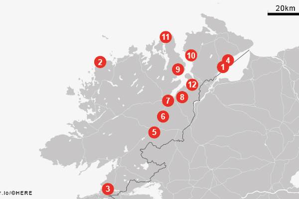 Donegal road deaths: Multiple fatality crashes since 2010