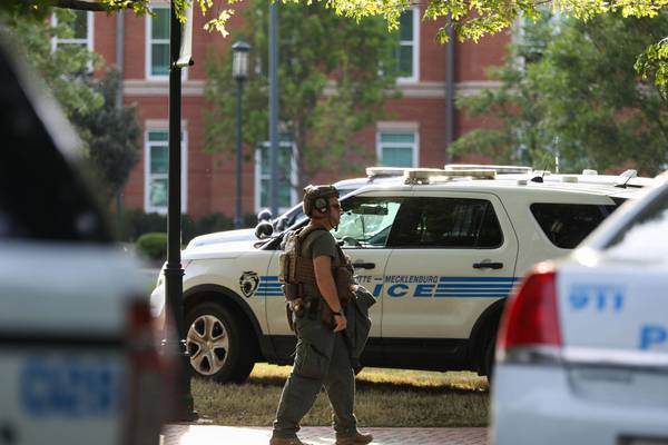 Two dead after gunman opens fire at North Carolina university