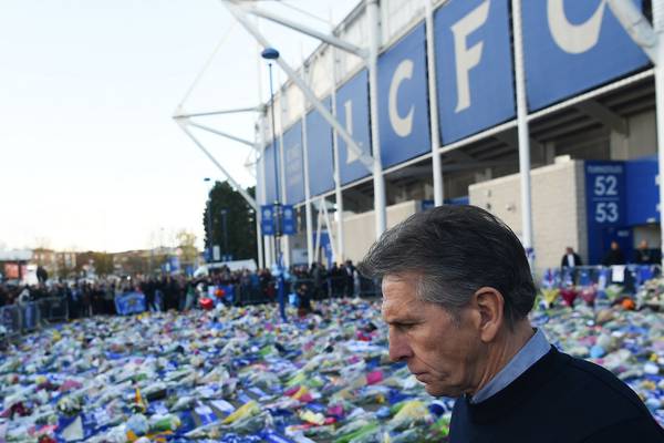 Claude Puel speaks of Leicester's incalculable grief