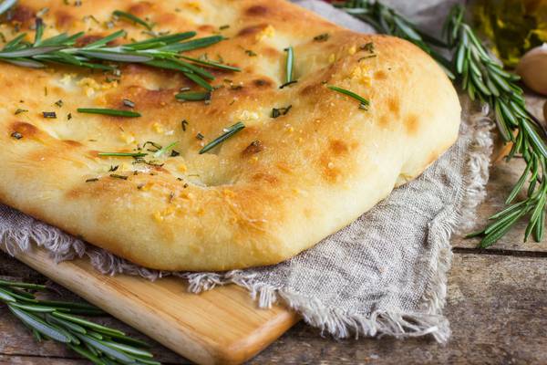 This is focaccia, but not just any focaccia