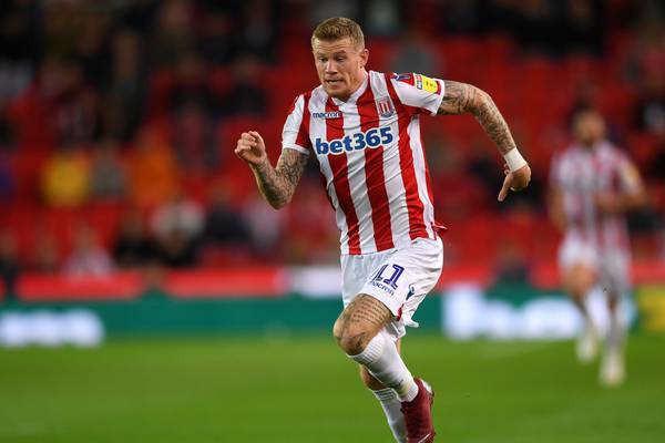 Stoke City respect James McClean’s decision not to wear poppy