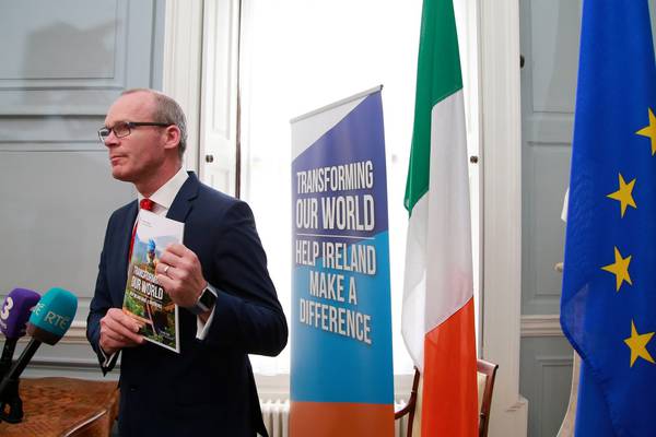 ‘Significant increase’ in aid spending needed to meet goals, says Coveney