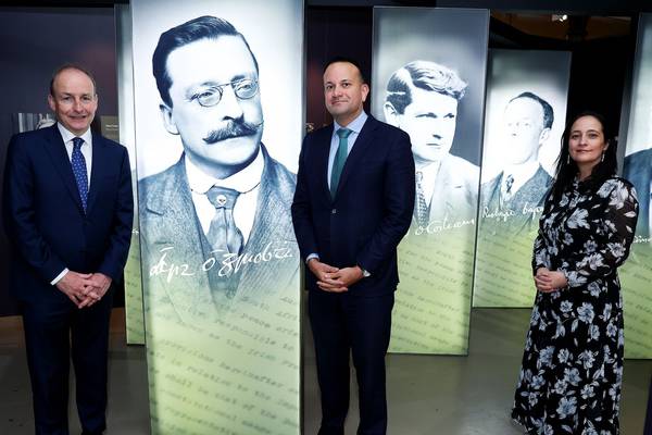 Signed Irish copy of Anglo-Irish Treaty goes on display