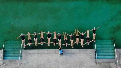 Dublin’s synchronised swim team: ‘We’ve done lots of swimming but this is so different’