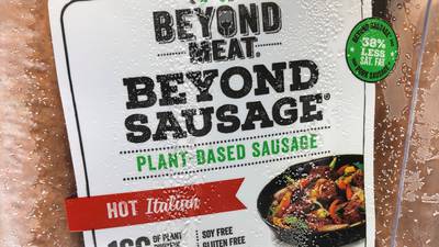 Beyond Meat shares hit record high as faux-meat maker’s forecast tops estimates