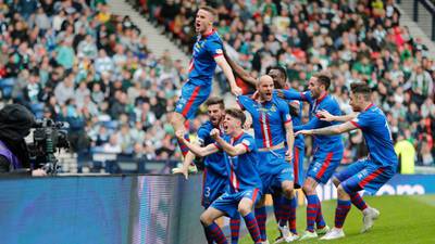 Inverness strike late in extra-time to end Celtic’s treble bid