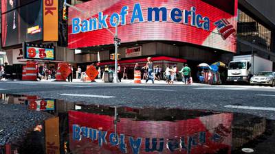 Bank of America reports first quarterly loss since 2011 on lofty legal bill