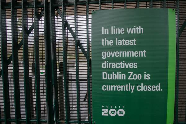 Coronavirus: Dublin Zoo says keepers are social distancing from its animals