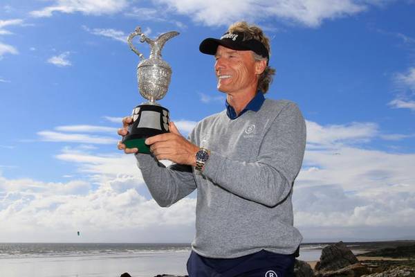 Out of Bounds: Langer’s putter anchoring his brilliance