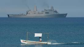 Philippines accuses China of using water cannon on fishing boats